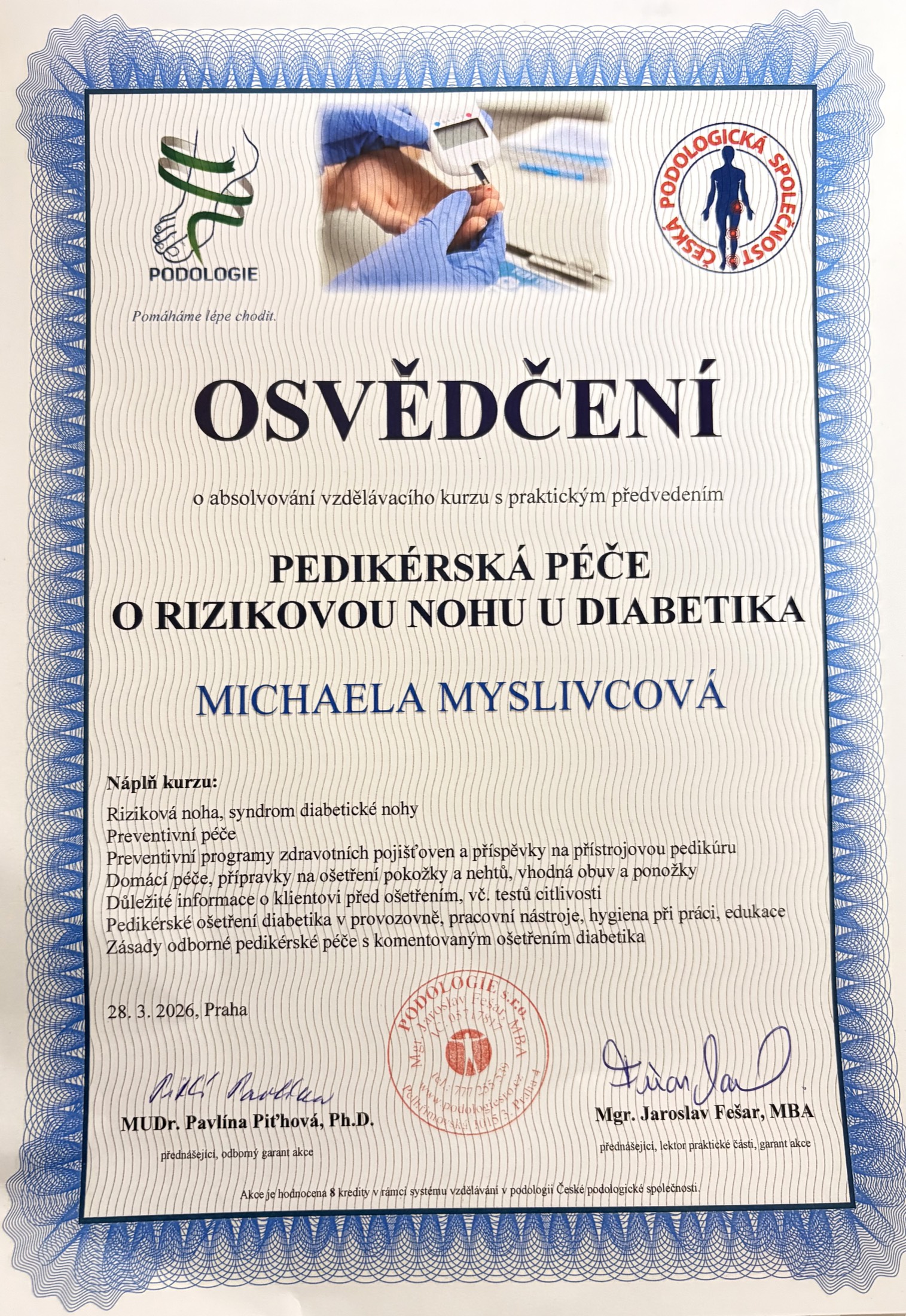 Certifikát 7